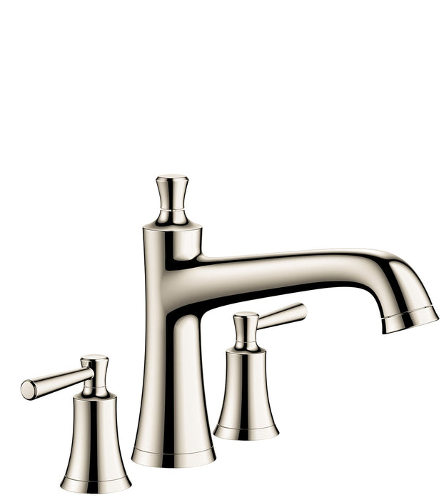 hansgrohe Joleena 3-Hole Roman Tub Set Trim, polished nickel