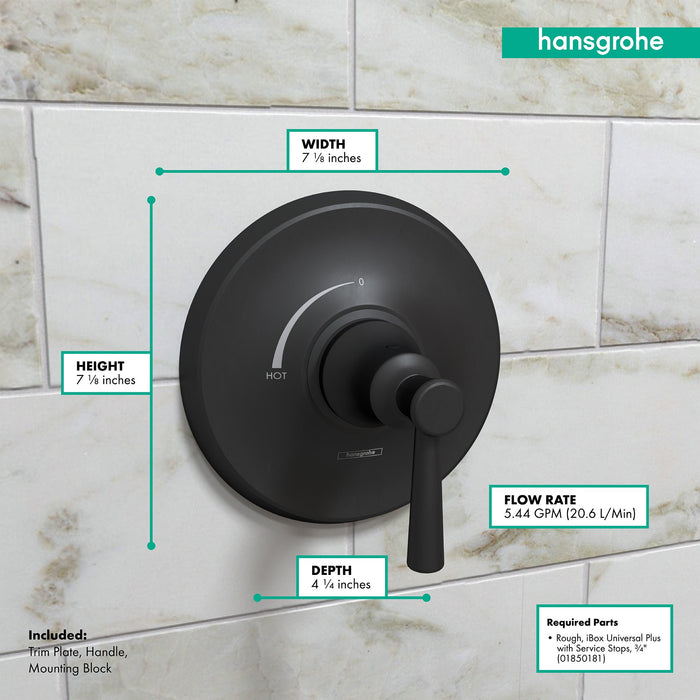 hansgrohe Joleena Pressure Balance Trim