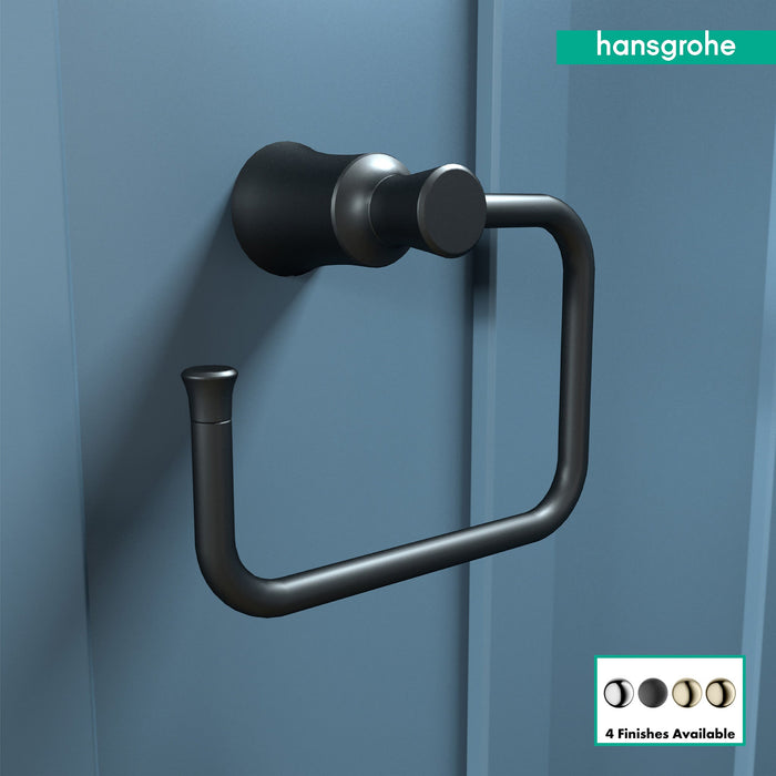 hansgrohe Joleena Towel Ring, matte black - view 3