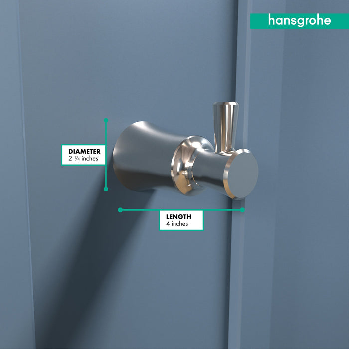 hansgrohe Joleena Hook, polished nickel - view 4