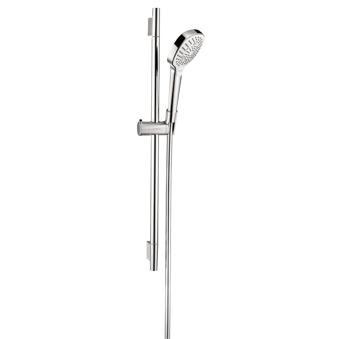 hansgrohe Croma Select E Wallbar Set 110 3-Jet 24", 1.75 GPM, chrome