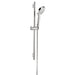 hansgrohe Croma Select E Wallbar Set 110 3-Jet 24", 1.75 GPM, chrome