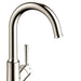 hansgrohe Joleena Bar Faucet, 1.5 GPM, polished nickel