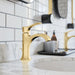 hansgrohe Locarno Single-Hole Faucet 110 with Pop-Up Drain, 1.2 GPM, brushed gold optic - view 2