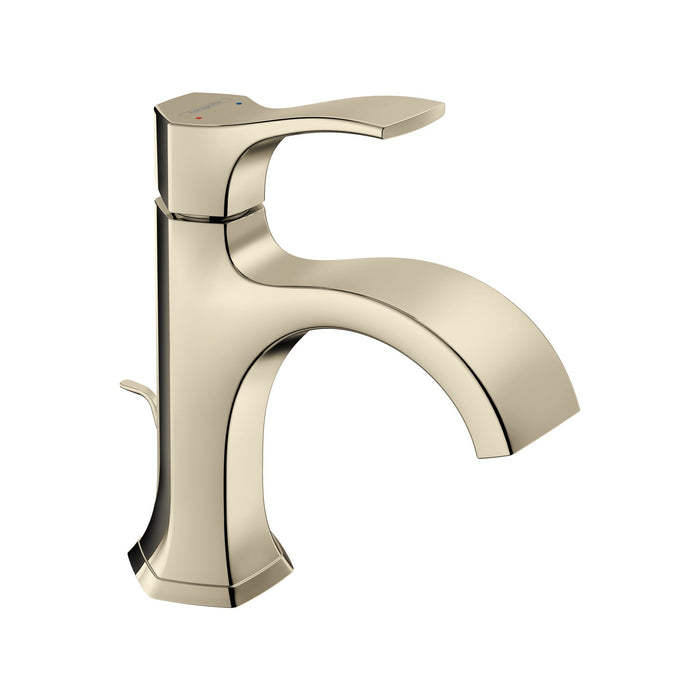 hansgrohe Locarno Single-Hole Faucet 110 with Pop-Up Drain, 1.2 GPM, polished nickel