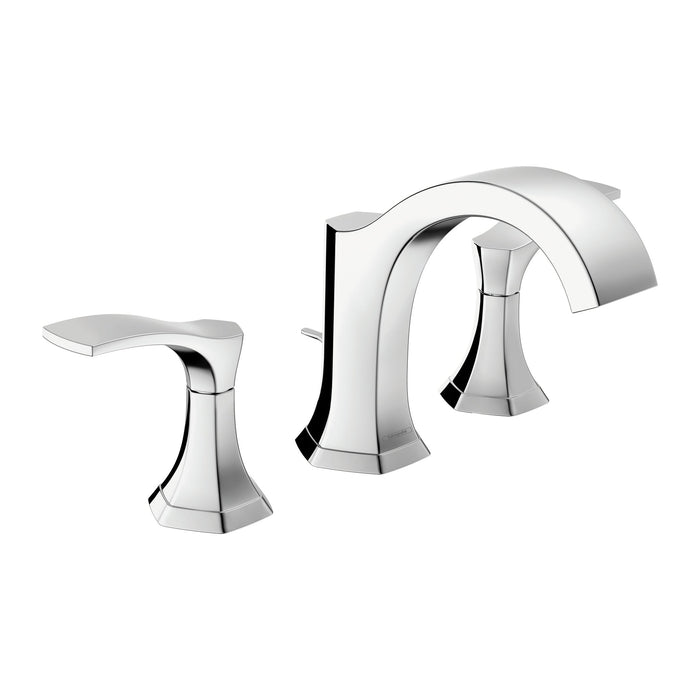 hansgrohe Locarno Widespread Faucet 110 with pop-up drain, 1.2 GPM, chrome