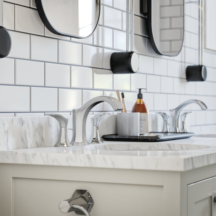 hansgrohe Locarno Widespread Faucet 110 with pop-up drain, 1.2 GPM, chrome - view 2