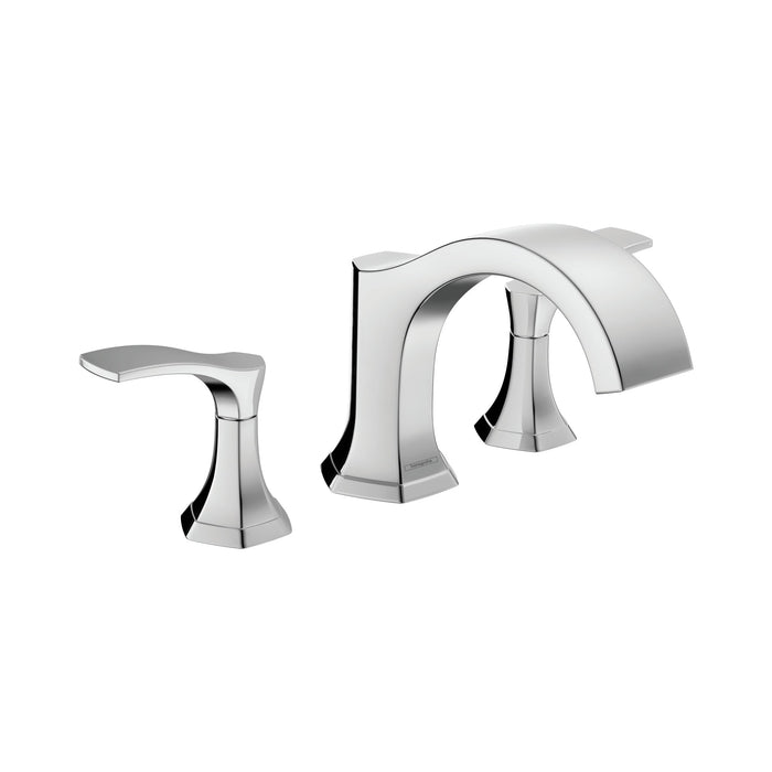 hansgrohe Locarno 3-Hole Roman Tub Set Trim, chrome