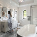 hansgrohe Locarno Freestanding Tub Filler Trim with 1.75 GPM Handshower, polished nickel - view 3