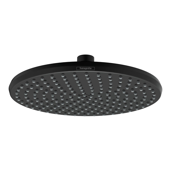 hansgrohe Locarno Showerhead 240 1-Jet, 2.5 GPM, matte black