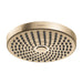 hansgrohe Croma Select S Showerhead 180 2-Jet, 2.5 GPM, brushed bronze