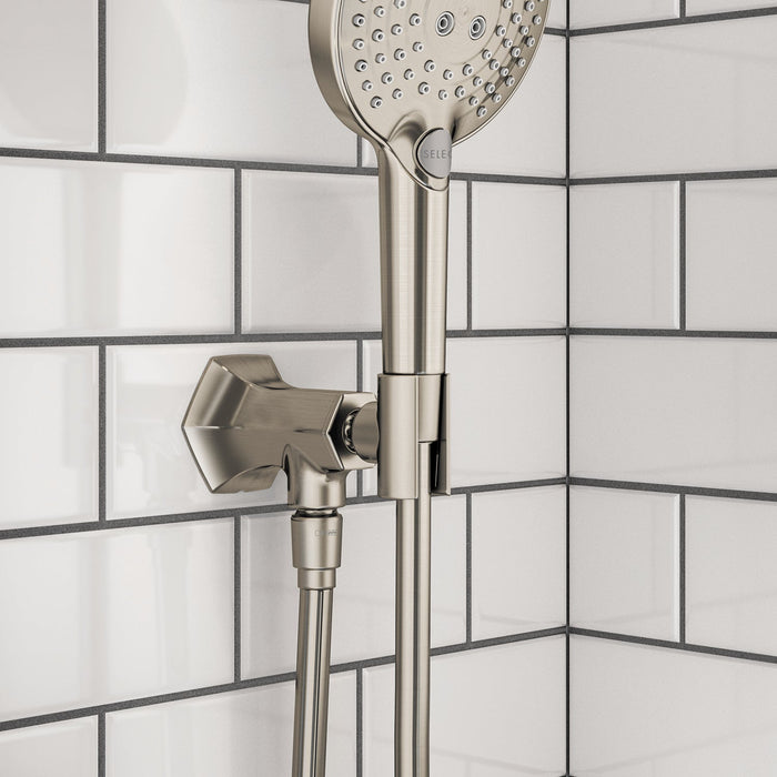 hansgrohe Locarno Handshower Holder with Outlet, brushed nickel - view 2