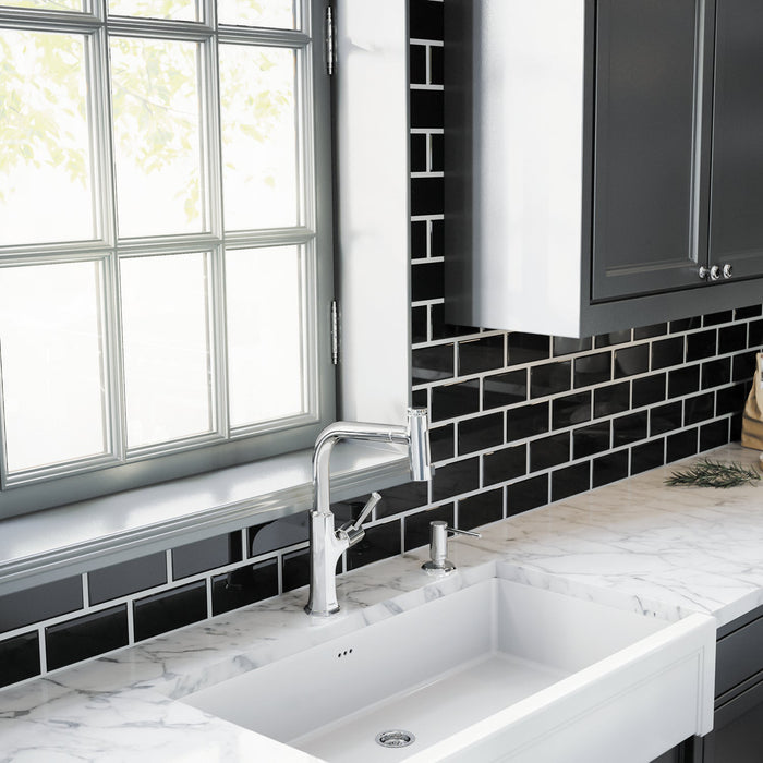 hansgrohe Locarno HighArc Kitchen Faucet, 2-Spray Pull-Out, 1.75 GPM