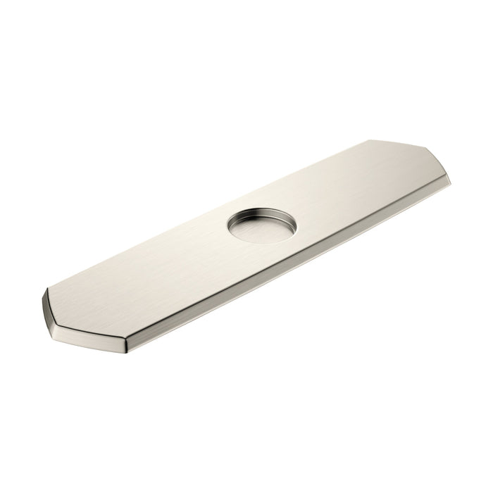 hansgrohe Locarno Base Plate for Single-Hole Kitchen Faucets, 10", stainless steel optic