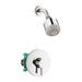 hansgrohe Clubmaster Pressure Balance Shower Set with Rough, 2.5 GPM, chrome