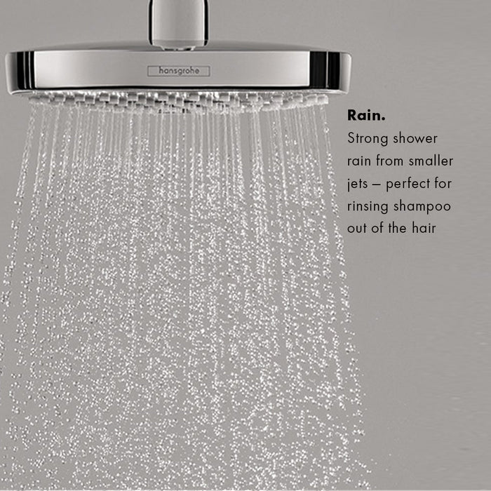 hansgrohe Croma Select E Pressure Balance Shower Set with Rough, 2.0 GPM, chrome - view 3