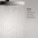 hansgrohe Croma Select E Pressure Balance Shower Set with Rough, 2.0 GPM, chrome - view 4