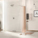 hansgrohe Croma Select E Pressure Balance Shower Set with Rough, 2.0 GPM, brushed nickel - view 2