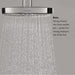 hansgrohe Croma Select E Pressure Balance Shower Set with Rough, 2.0 GPM, brushed nickel - view 3