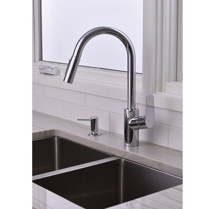 hansgrohe Focus Higharc Kitchen Faucet, 2-Spray Pull-Down, 1.5 GPM