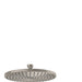 hansgrohe Raindance S Showerhead 240 1-Jet PowderRain, 1.75 GPM, brushed nickel