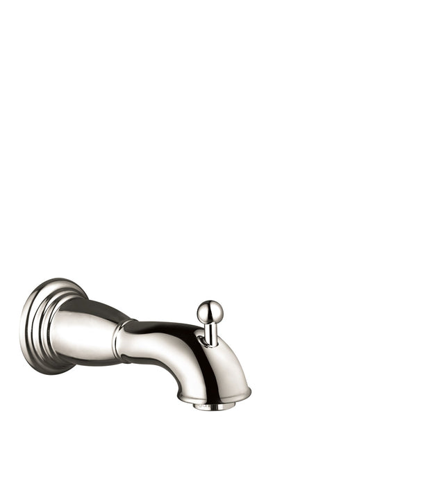 hansgrohe Logis Classic Tub Spout with Diverter, polished nickel