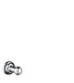 hansgrohe C Accessories Hook, chrome