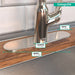 hansgrohe Base Plate for Single-Hole Kitchen Faucets, 10", polished nickel - view 4