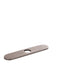 hansgrohe Base Plate for Single-Hole Kitchen Faucets, 10", stainless steel optic