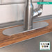 hansgrohe Base Plate for Single-Hole Kitchen Faucets, 10", stainless steel optic - view 3