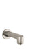 hansgrohe Metris S Tub Spout, brushed nickel