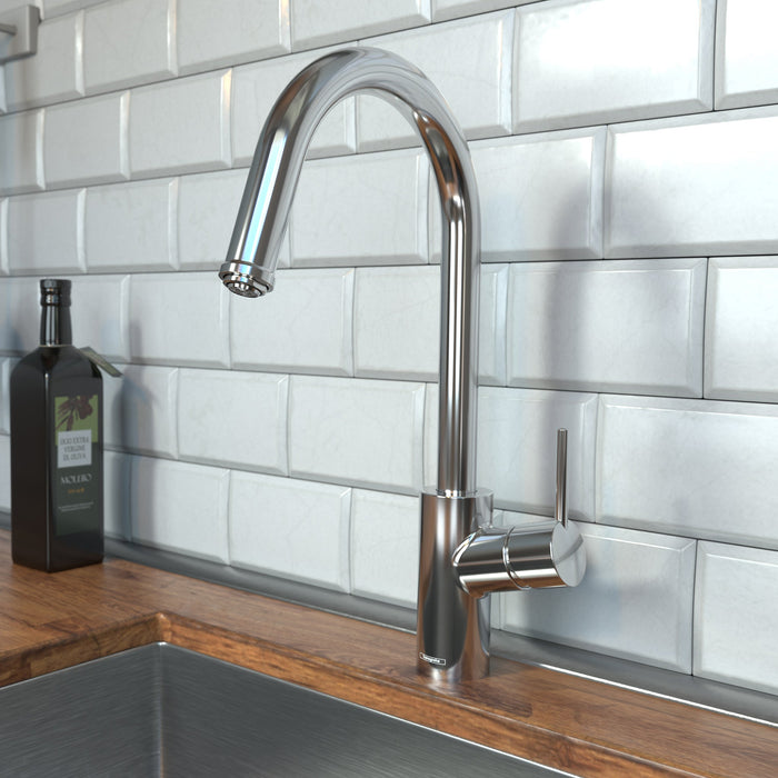 hansgrohe Talis S?? HighArc Kitchen Faucet, 1-Spray Pull-Down, 1.75 GPM, chrome - view 2