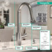hansgrohe Talis S?? HighArc Kitchen Faucet, 2-Spray Pull-Down, 1.75 GPM, chrome - view 4