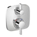 hansgrohe Ecostat E Thermostatic Trim with Volume Control and Diverter, chrome
