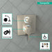 hansgrohe Ecostat Square Thermostatic Trim with Volume Control and Diverter, brushed nickel - view 3