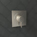 hansgrohe Ecostat Square Pressure Balance Trim, brushed nickel - view 2