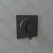 hansgrohe Ecostat Square Pressure Balance Trim, matte black - view 2