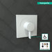hansgrohe Ecostat Square Pressure Balance Trim, matte white - view 3