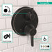 hansgrohe Ecostat Classic Thermostatic Trim with Volume Control and Diverter, Round, rubbed bronze - view 3