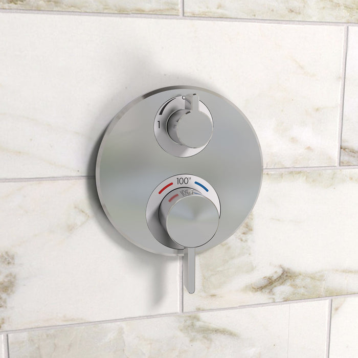 hansgrohe Ecostat S Thermostatic Trim with Volume Control