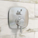 hansgrohe Ecostat Pressure Balance Trim Square with Diverter, chrome - view 2