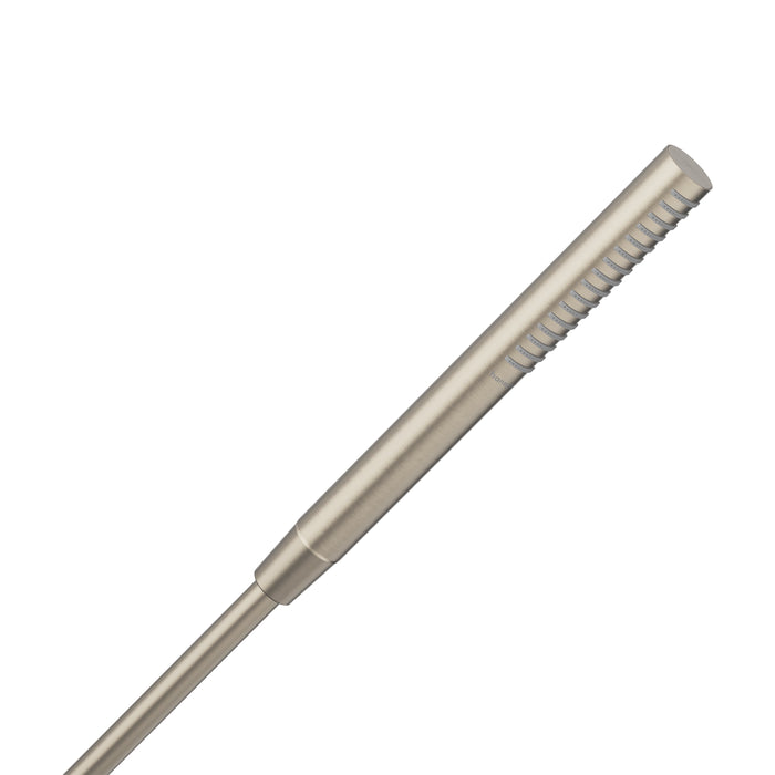 hansgrohe Pulsify S Baton Handshower 100 1-Jet, 2.5 GPM, brushed nickel