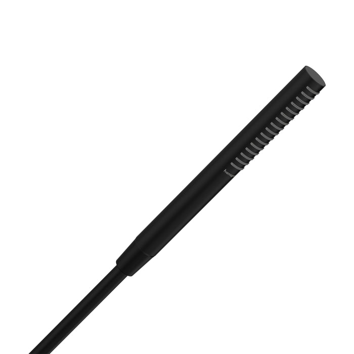 hansgrohe Pulsify S Baton Handshower 100 1-Jet, 2.5 GPM, matte black