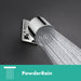 hansgrohe Pulsify S Showerhead 105 1-Jet, 2.5 GPM, brushed nickel - view 3