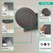hansgrohe Pulsify S Showerhead 260 1-Jet, 2.5 GPM, matte black - view 2