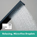 hansgrohe Pulsify E Baton Handshower 100 1-Jet, 1.75 GPM, matte black - view 4