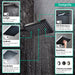 hansgrohe Pulsify E Showerhead 260 1-Jet, 2.5 GPM, chrome - view 2