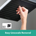 hansgrohe Pulsify E Showerhead 260 1-Jet, 1.75GPM, chrome - view 3