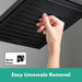 hansgrohe Pulsify E Showerhead 260 1-Jet, 1.75GPM, matte black - view 4