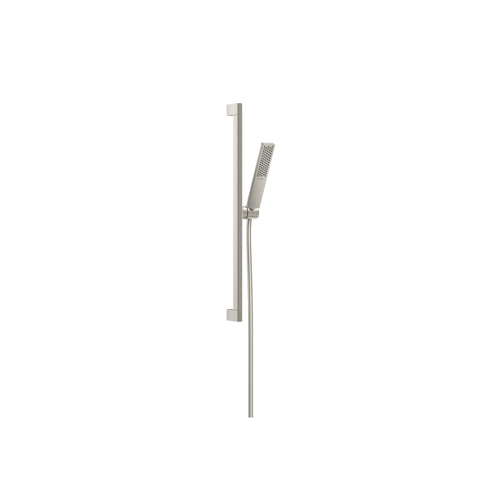 hansgrohe Pulsify E Wallbar Set 100 3-Jet 24", 1.75 GPM, brushed nickel
